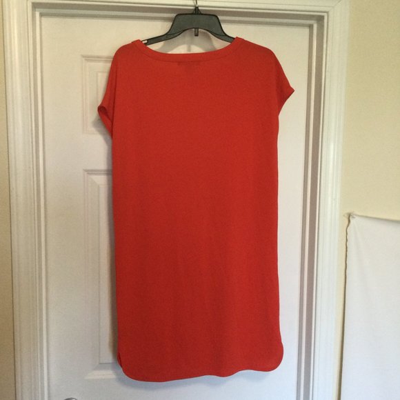Ralph Lauren Size Small Red T-Shirt Dress EUC - Picture 3 of 3